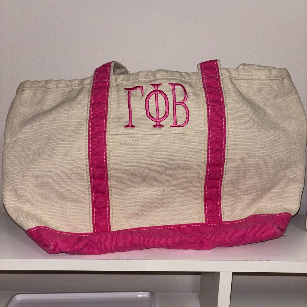 Gamma Phi Bega Canvas Tote Bag